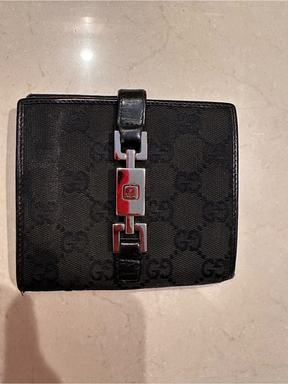 Gucci Wallet with Metal Accent